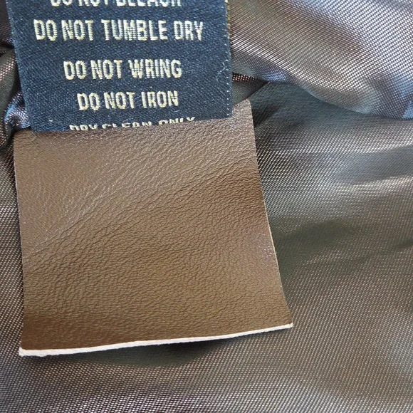 Women's Leather Exotica Brown Leather Blazer.  Perfect Shade Of Brown! 🟤 Small - Picture 5 of 10